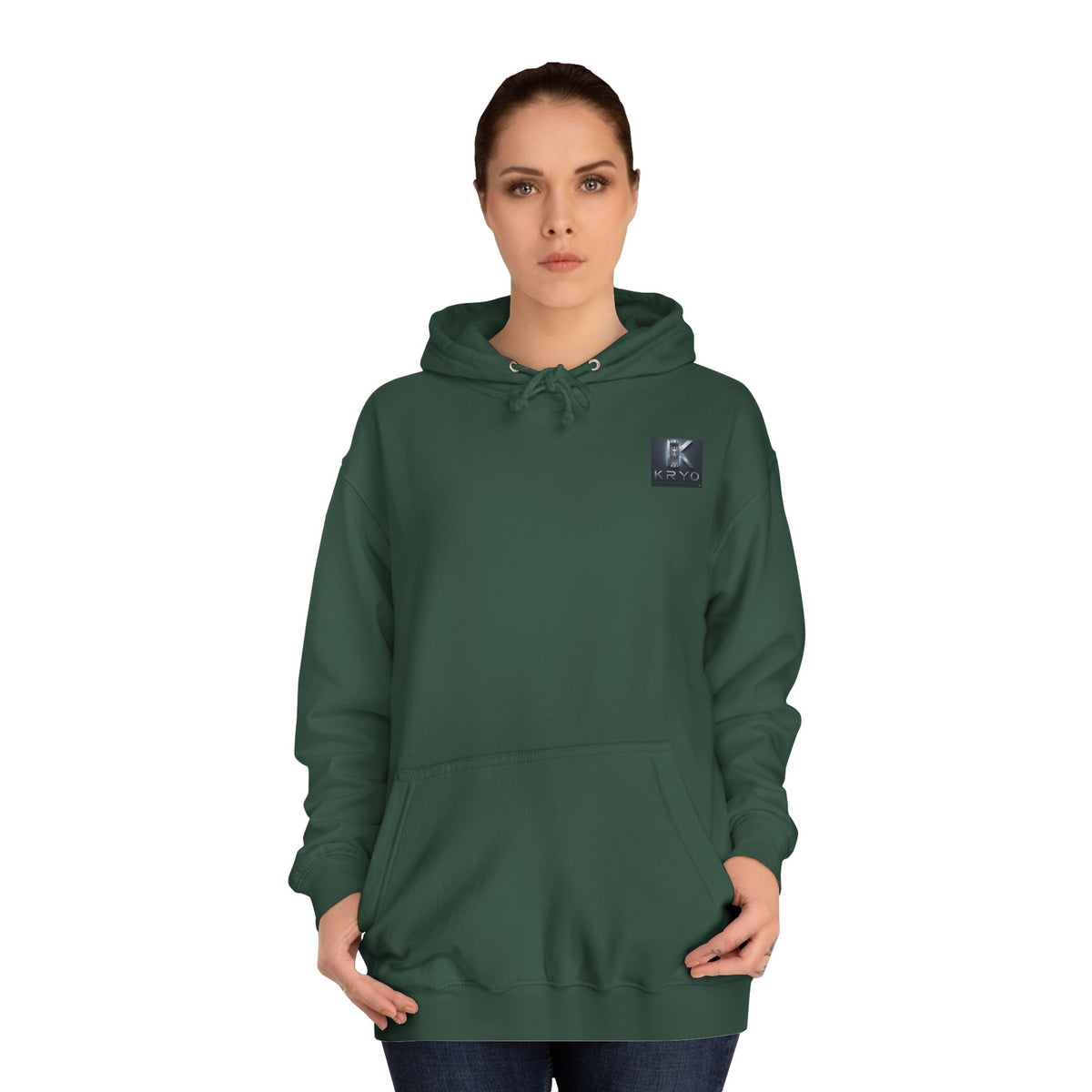 Ice Splash Hoodie — "KRYO" Graphic College Pullover