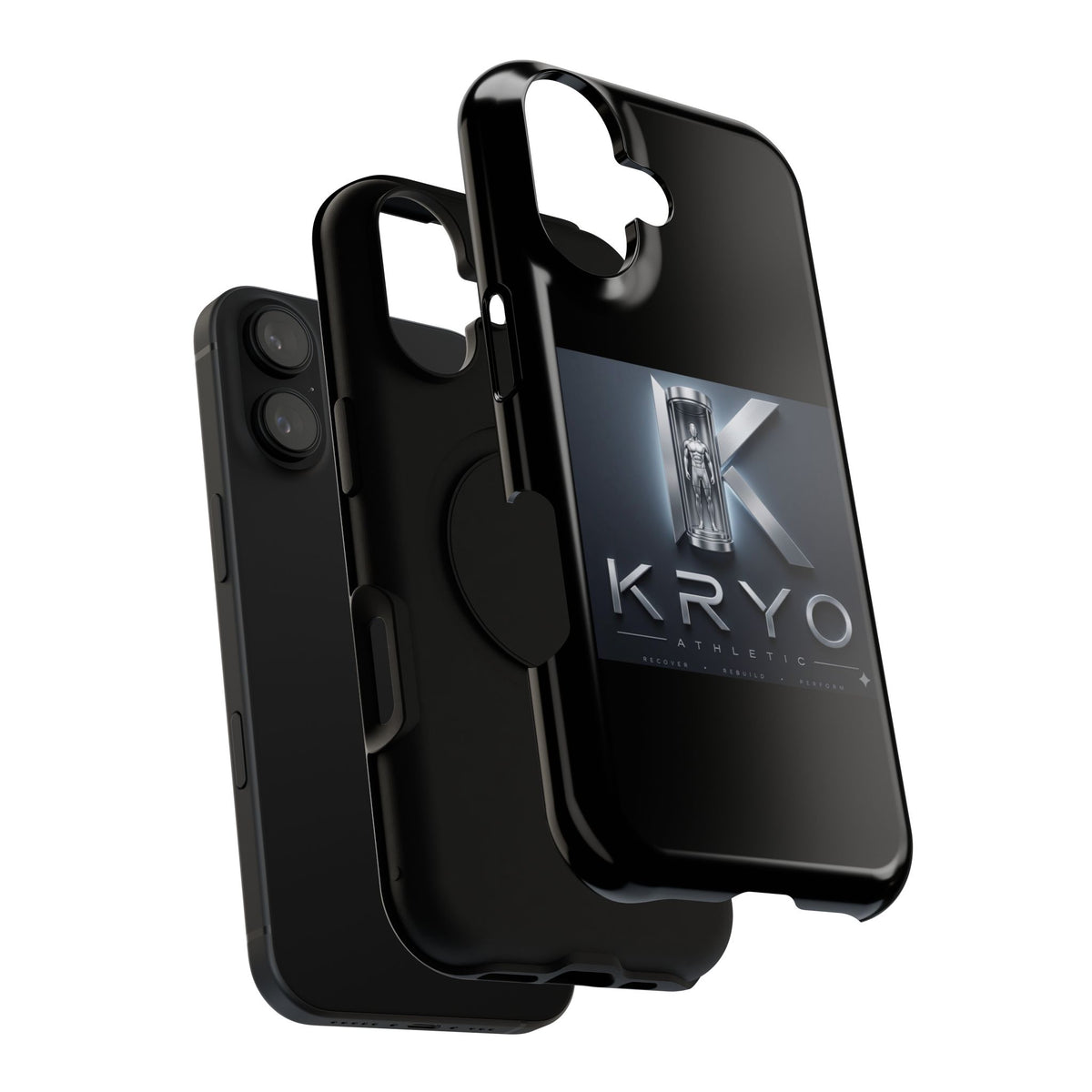 KRYO Metallic Logo Impact-Resistant Phone Case