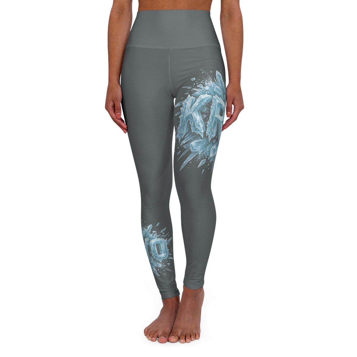 Kryo Ice Splash High-Waist Yoga Leggings