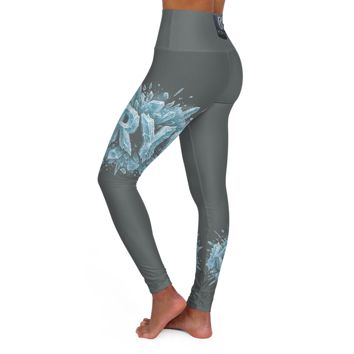 Kryo Ice Splash High-Waist Yoga Leggings