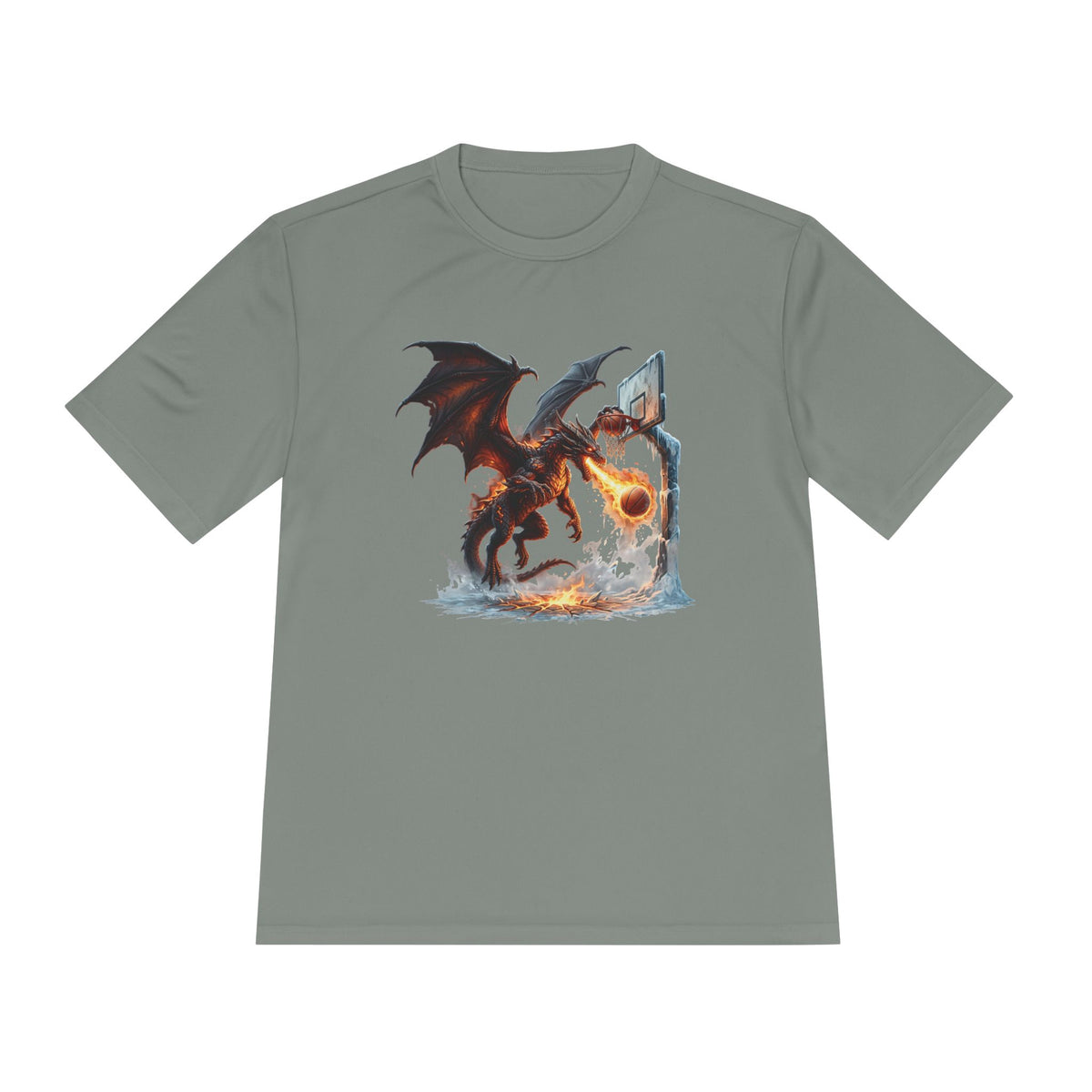 Dragon Basketball Tee — Fantasy Dragon Dunk Sports Shirt