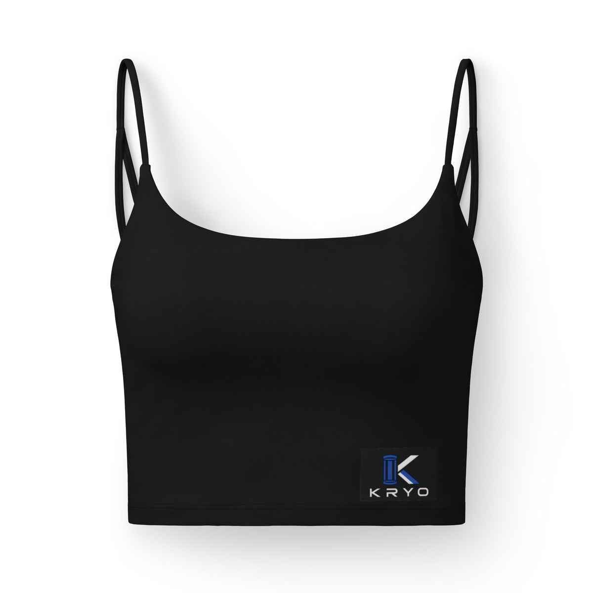 Luxe Hustle Crop Bra — Women's Strappy Performance Bralette