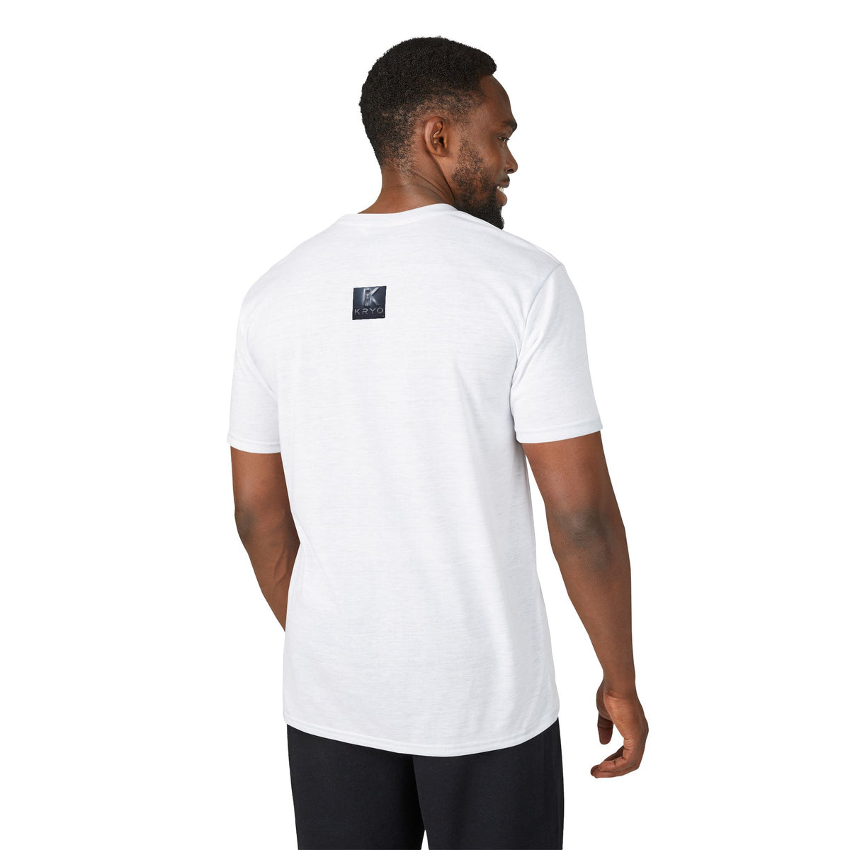 Kryo Workout Gear Motivate Performance T-Shirt — Vintage Block Letter Athletic Tee
