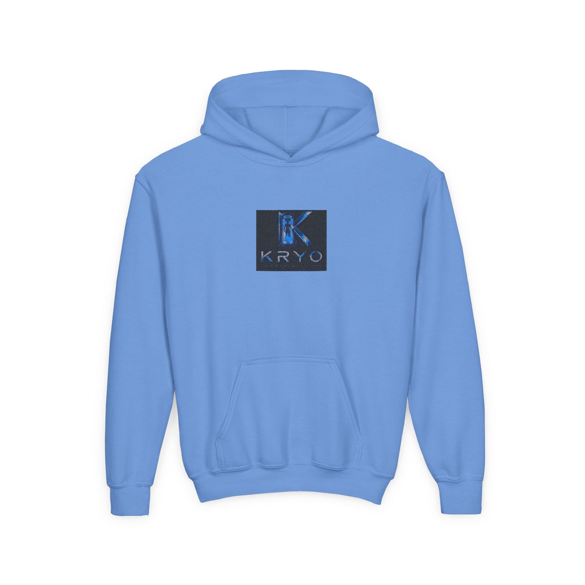 Youth Hoodie with KRYO Blue Logo — Cool Gamer Streetwear
