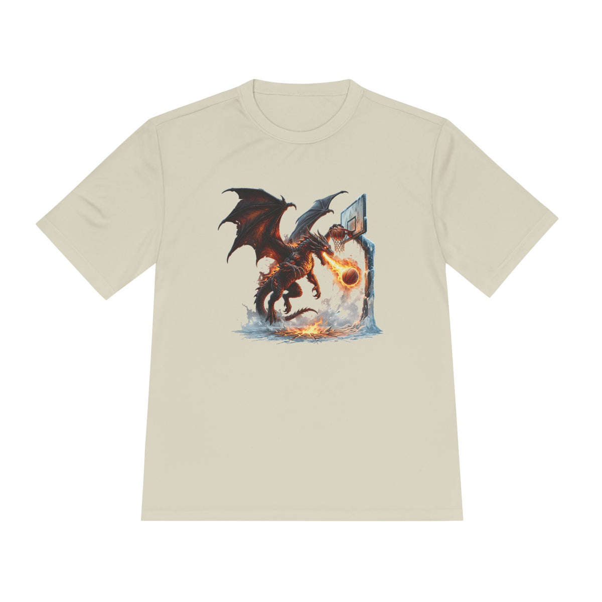Dragon Basketball Tee — Fantasy Dragon Dunk Sports Shirt