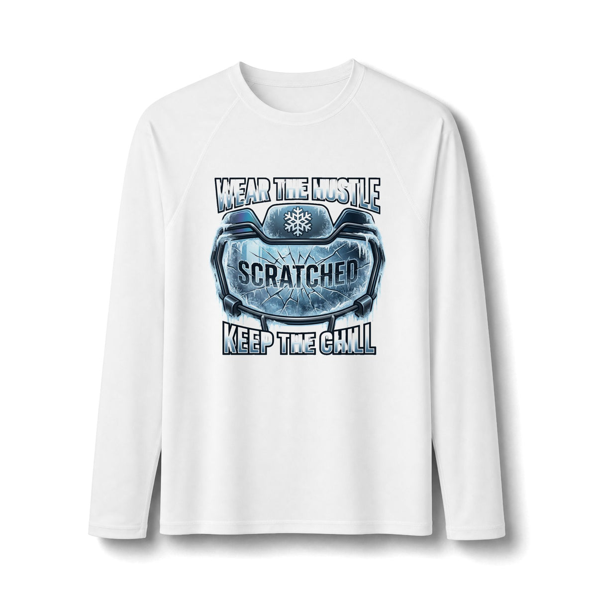 Kryo Football Keep the Chill Scratched Rashguard Long Sleeve Tee
