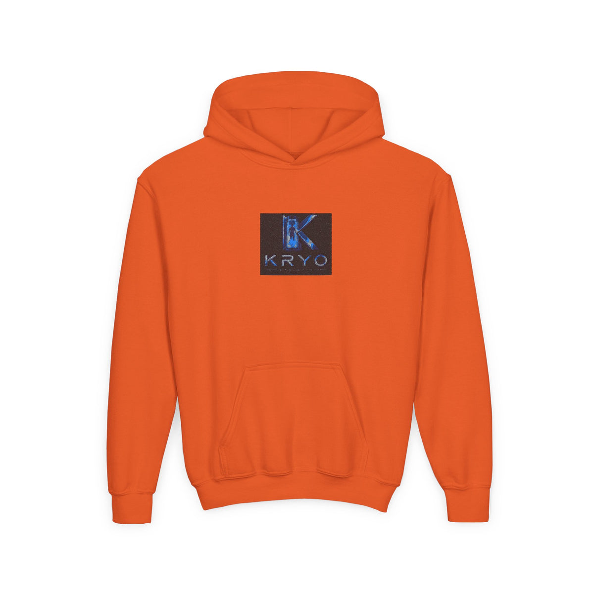 Youth Hoodie with KRYO Blue Logo — Cool Gamer Streetwear