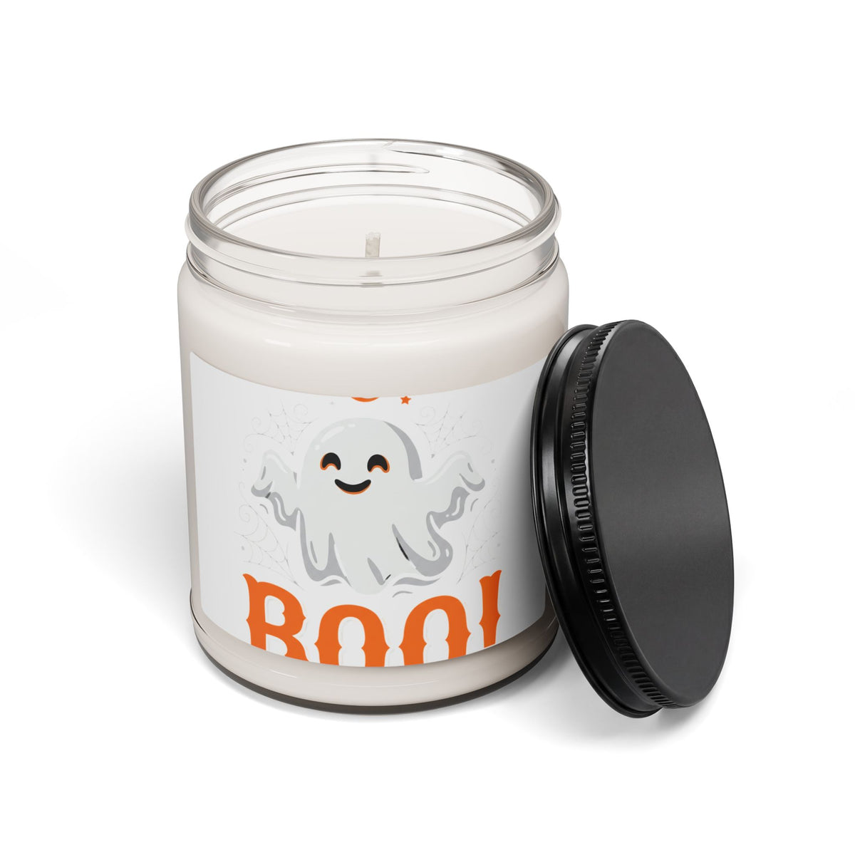 Kryo Halloween Soy Candle - 9oz "Boo!" Ghost Scented Candle