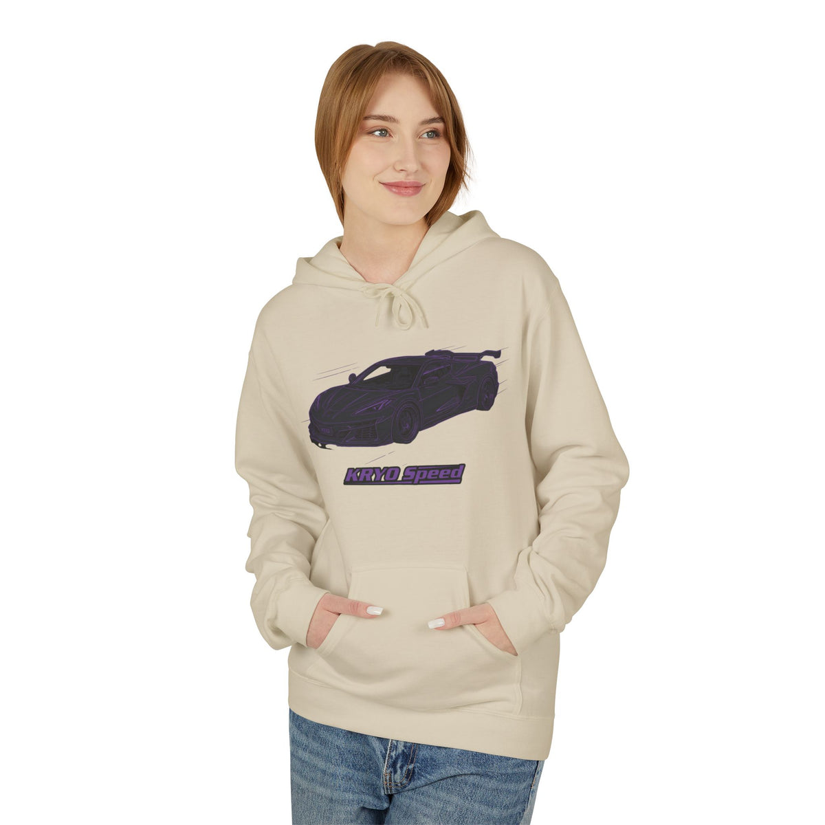 Car Silhouette KRYO Hoodie — 'Never Wrong' Graphic Pullover for Car Lovers