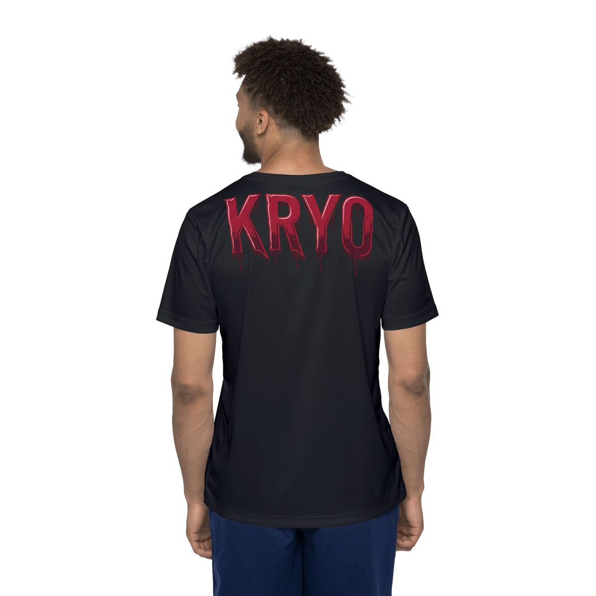 Horror Clown Football Jersey – 'KRYO' Graphic Men's Sports Tee