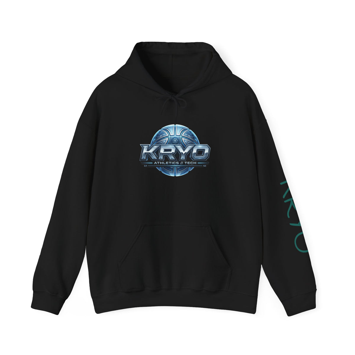 KRYO Logo Hoodie — "When the Hustle, Keep the Chill" Back Print