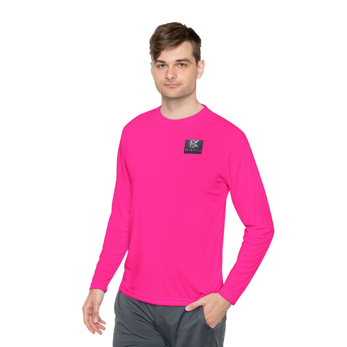 Kryo Long Sleeve Tee — 'Fear the Hustle, Keep the Chill' Graphic Basketball Design