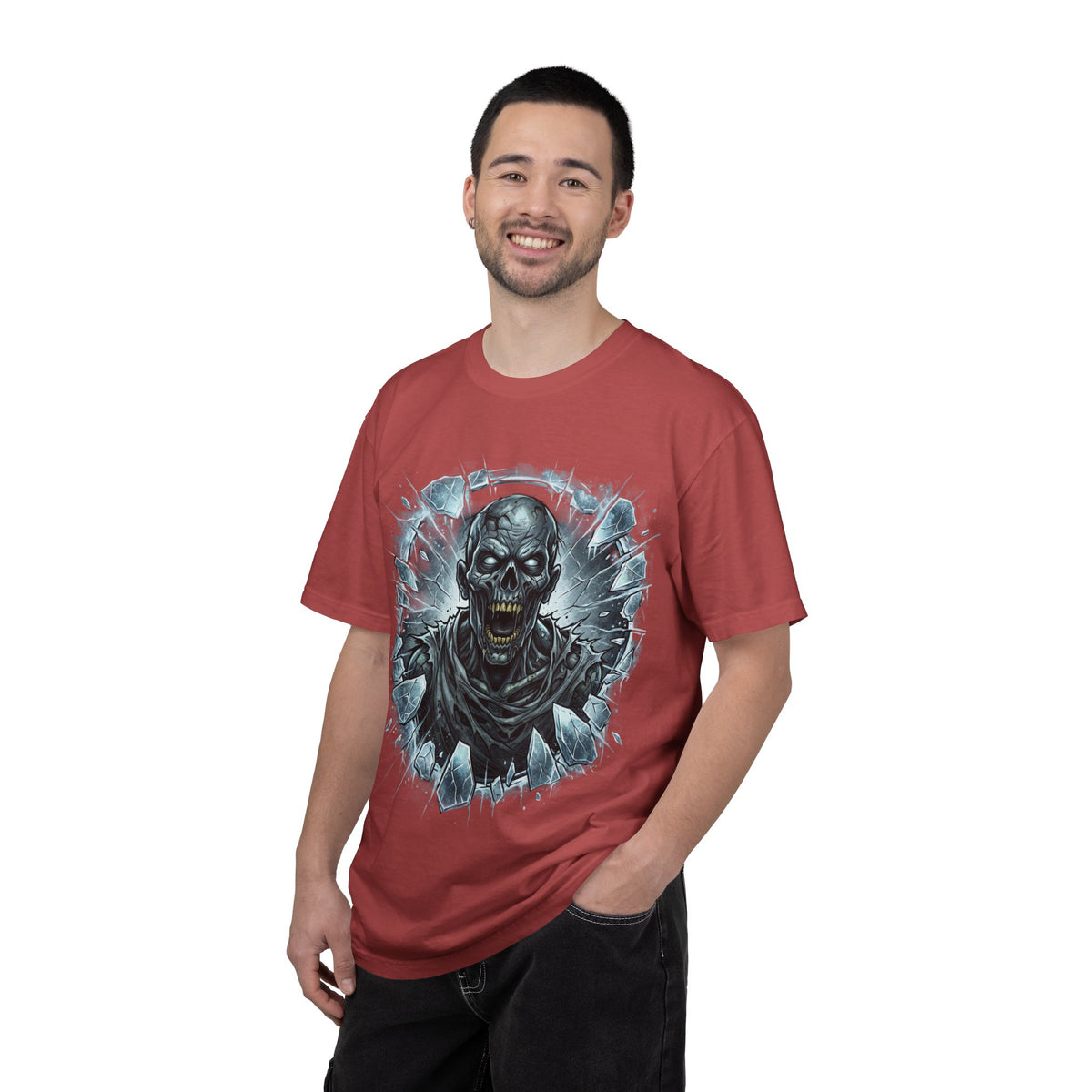 KRYO Skull Graphic T-Shirt — Horror Zombie Illustration Tee