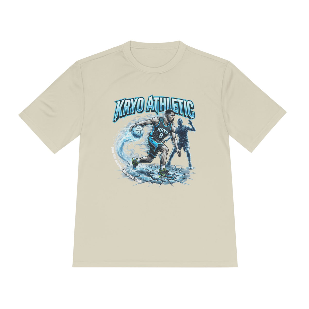 Kryo Athletic Basketball Graphic Tee — Performance Moisture‑Wicking Shirt