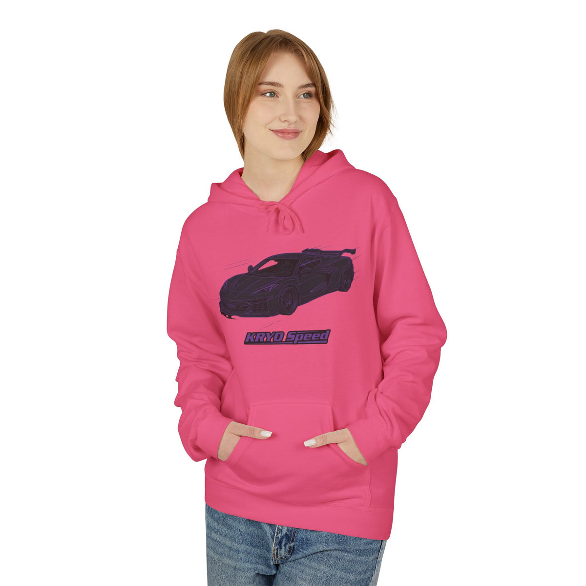 Car Silhouette KRYO Hoodie — 'Never Wrong' Graphic Pullover for Car Lovers