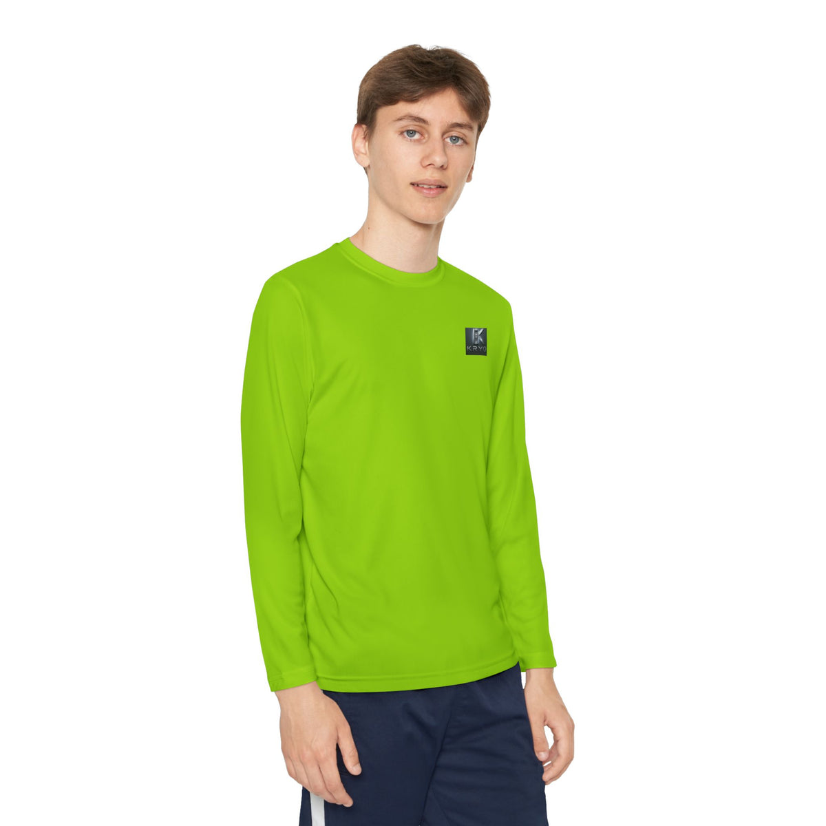 Kryo Youth Volleyball Long Sleeve Tee — 'Play. Athlete' Graphic