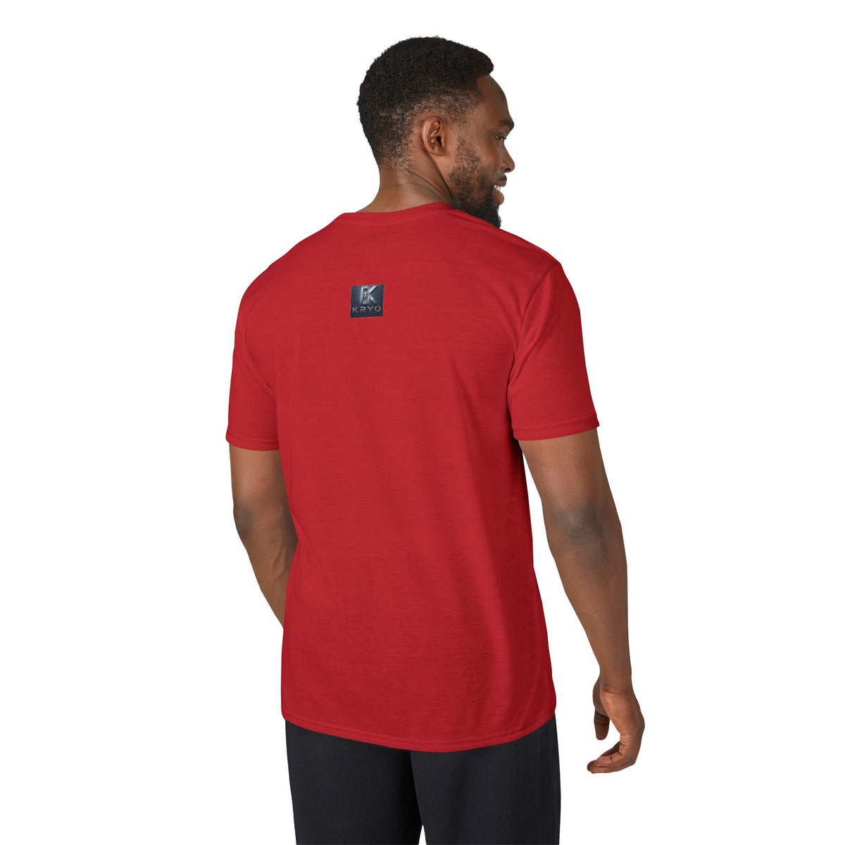 Kryo Workout Gear Motivate Performance T-Shirt — Vintage Block Letter Athletic Tee