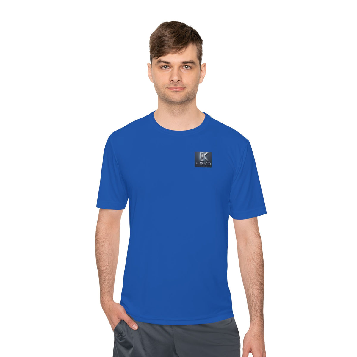 Kryo Workout Gear Hustle for the Muscle Graphic Tee — Moisture-Wicking Active Shirt