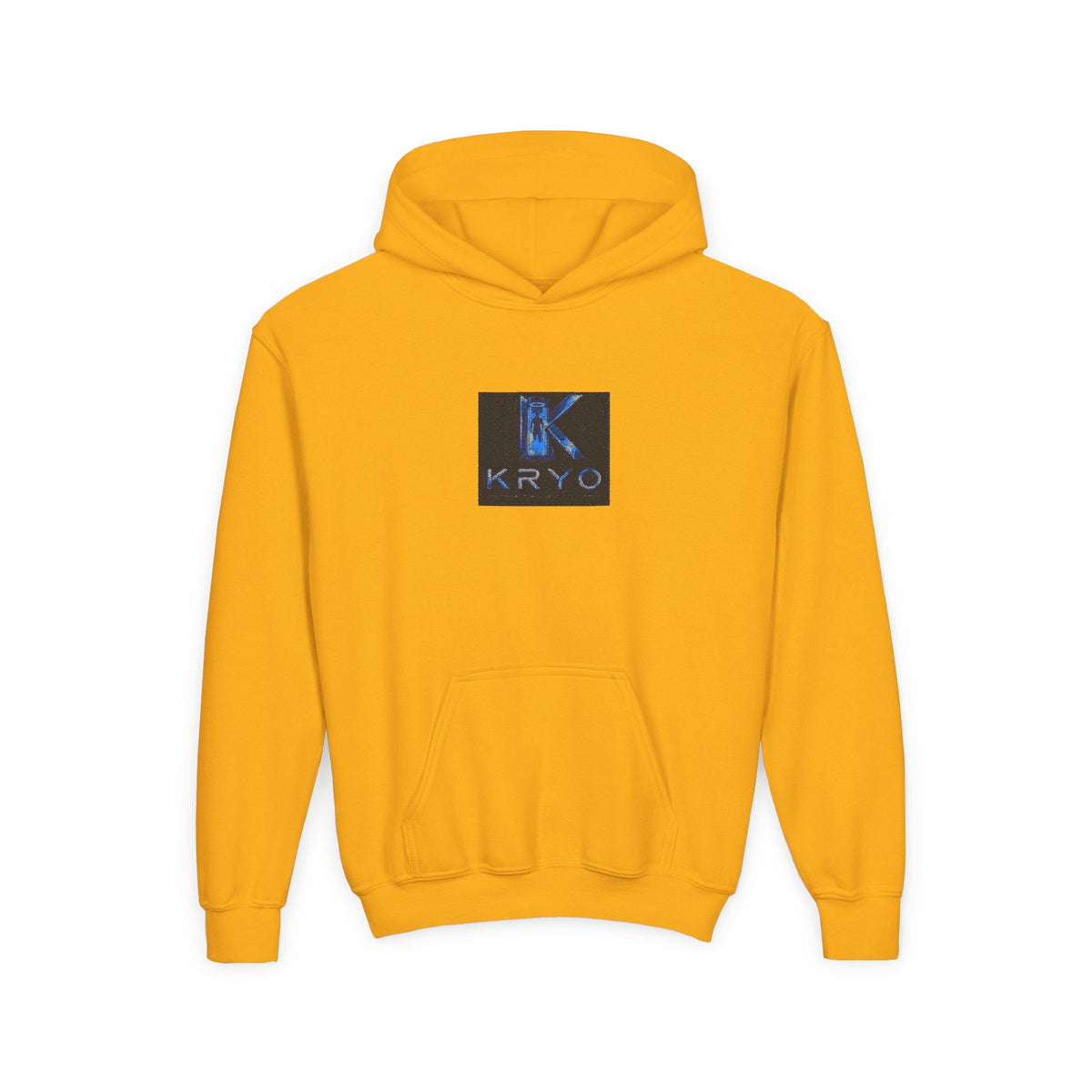 Youth Hoodie with KRYO Blue Logo — Cool Gamer Streetwear
