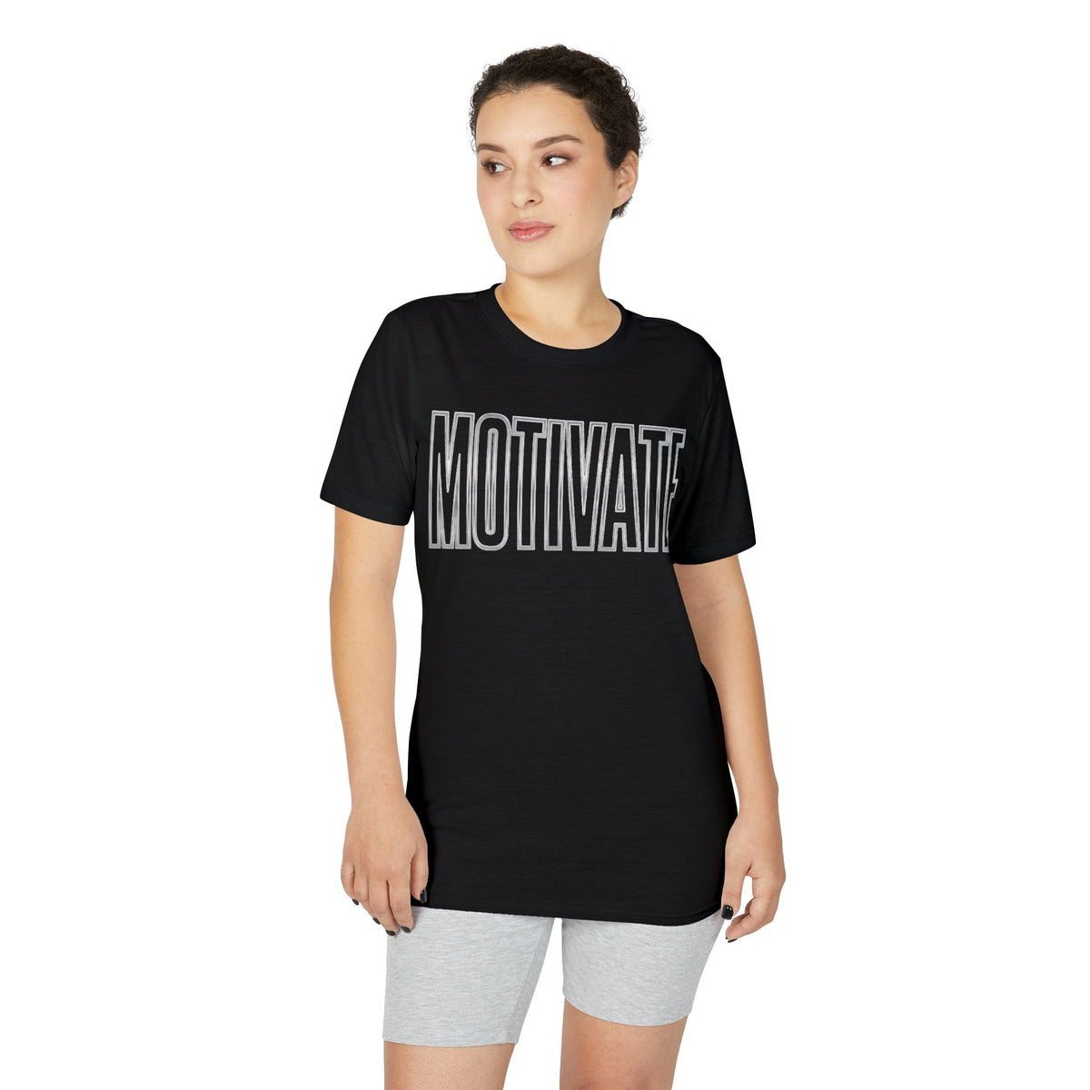 Kryo Workout Gear Motivate Performance T-Shirt — Vintage Block Letter Athletic Tee