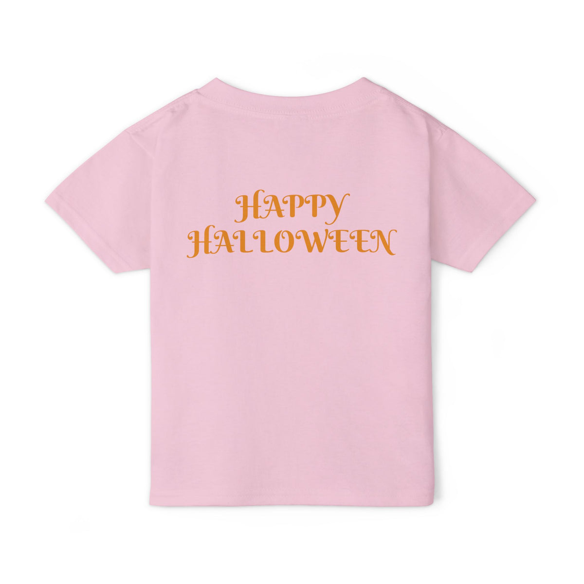 Toddler T‑Shirt — KRYO Cute Cartoon 'Trick or Treat' Halloween Tee (Happy Halloween on Back)