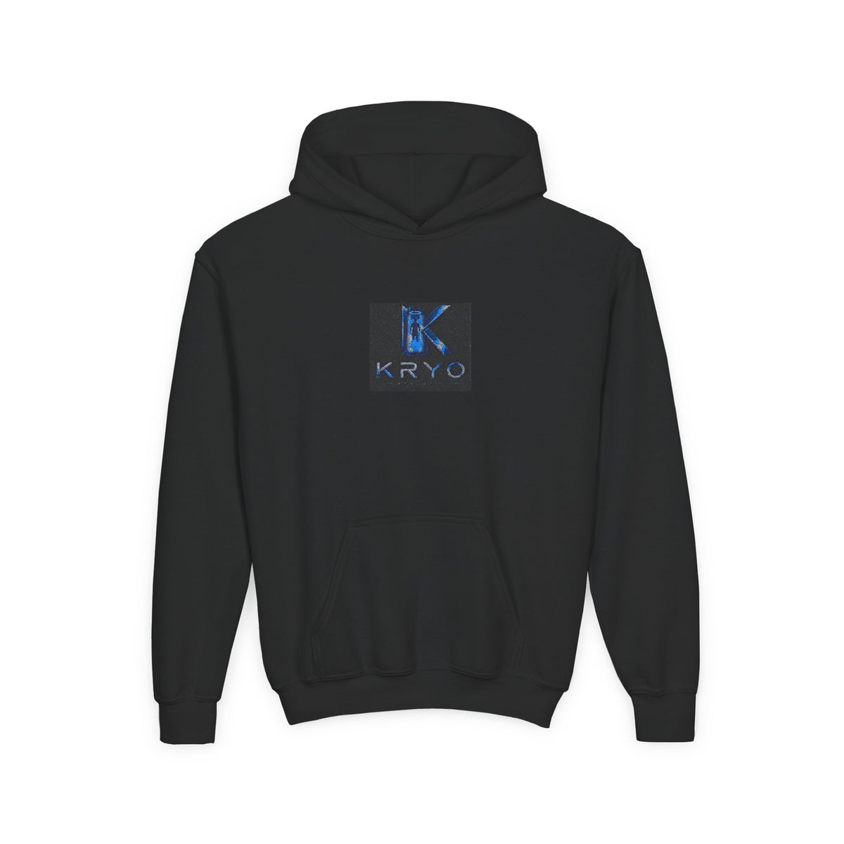 Youth Hoodie with KRYO Blue Logo — Cool Gamer Streetwear