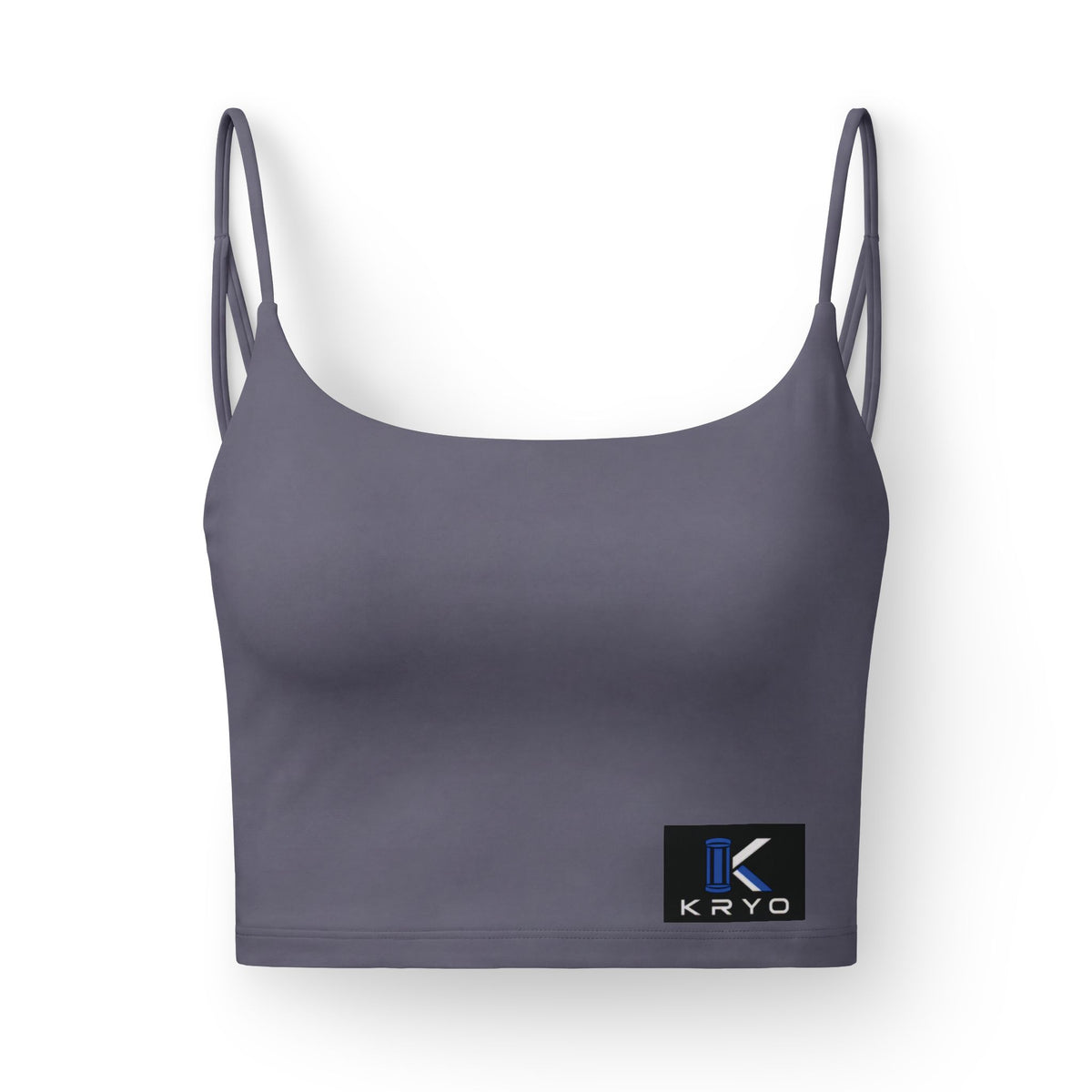 Luxe Hustle Crop Bra — Women's Strappy Performance Bralette