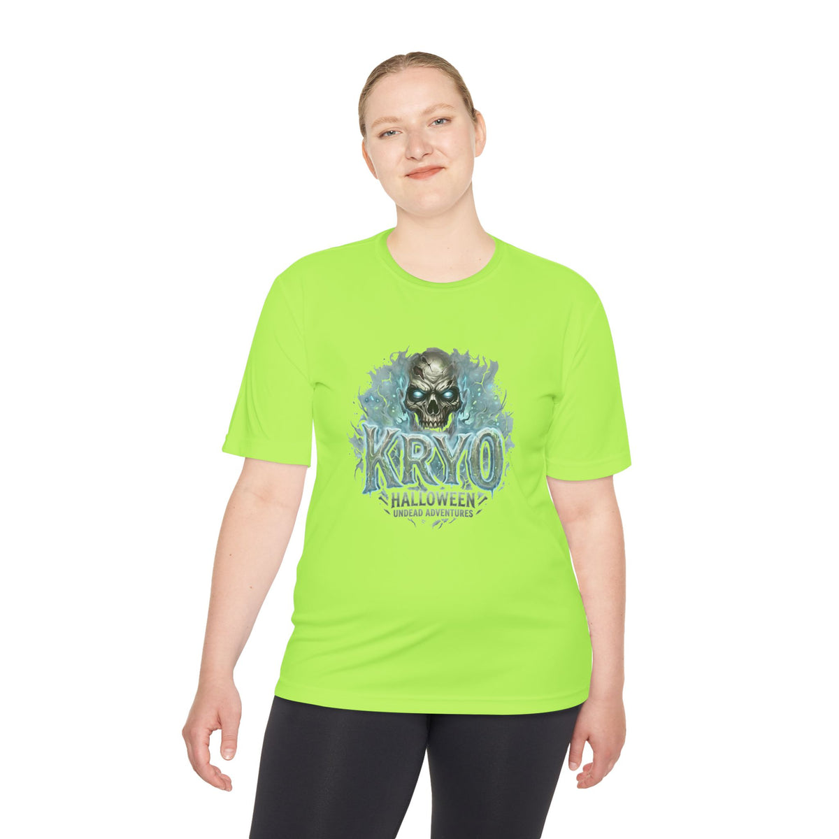 Kryo Halloween Skull Tee — Moisture‑Wicking Horror Graphic Tee