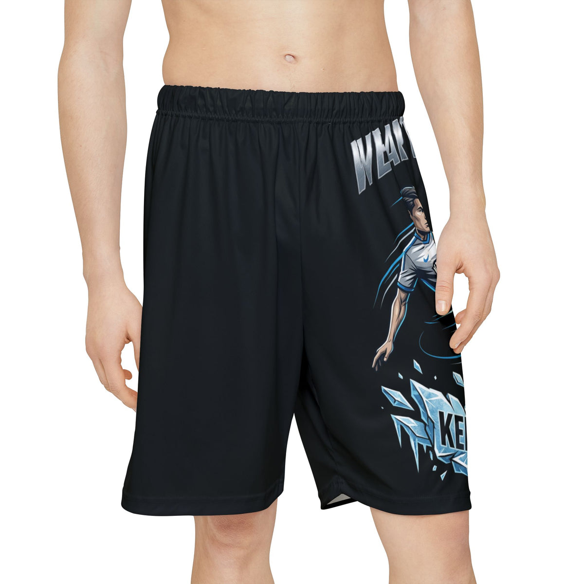 Soccer Hustle Men’s Sports Shorts — Keep the Chill AOP Athletic Shorts