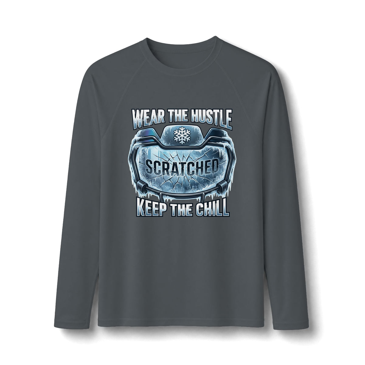 Kryo Football Keep the Chill Scratched Rashguard Long Sleeve Tee
