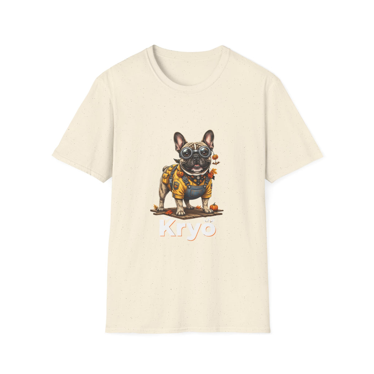 French Bulldog Graphic T-Shirt — 'Kryo' Cute Pup in Sweater Design