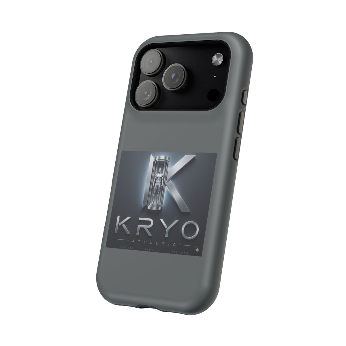 Magnetic Impact-Resistant Phone Case — Kryo Metallic Logo