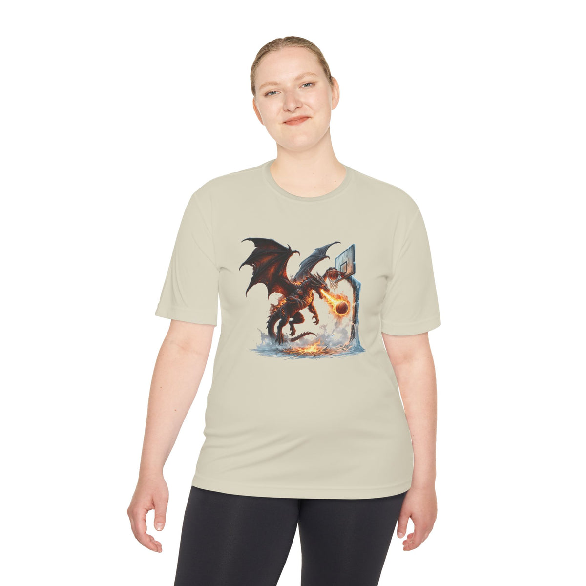 Dragon Basketball Tee — Fantasy Dragon Dunk Sports Shirt