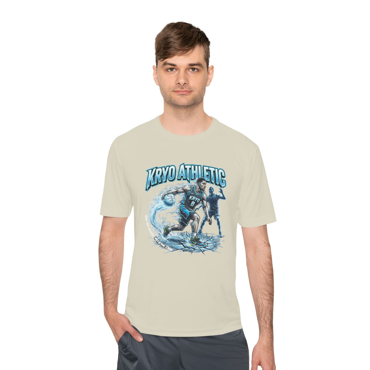 Kryo Athletic Basketball Graphic Tee — Performance Moisture‑Wicking Shirt