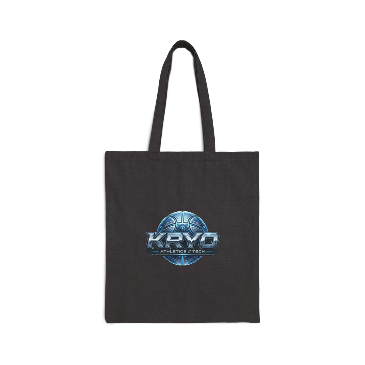 KRYO Sci‑Fi Emblem Cotton Canvas Tote — Logo Eco Shopper