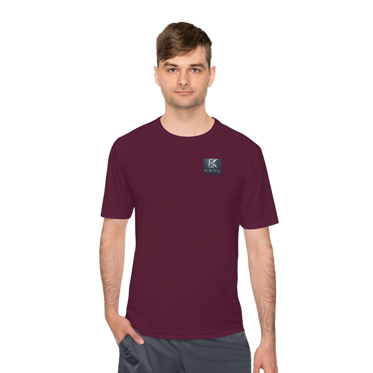 Kryo Workout Gear Hustle for the Muscle Graphic Tee — Moisture-Wicking Active Shirt