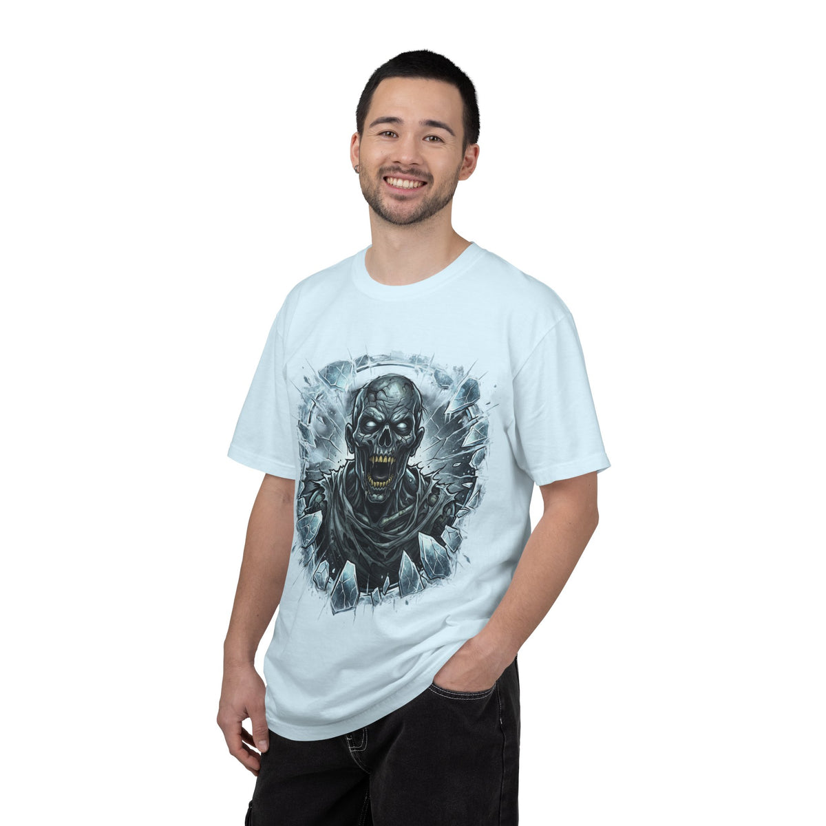 KRYO Skull Graphic T-Shirt — Horror Zombie Illustration Tee