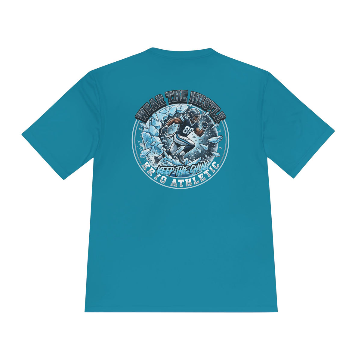Kryo Football Icebreaker Football Tee — "Break the Ice" Sports Graphic Shirt