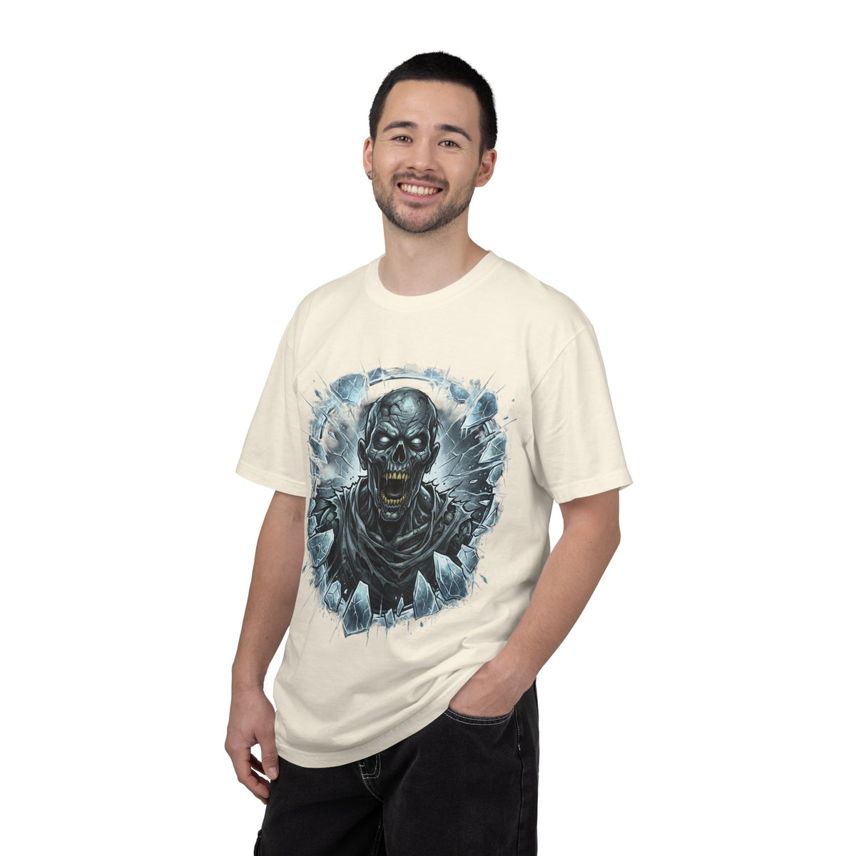 KRYO Skull Graphic T-Shirt — Horror Zombie Illustration Tee