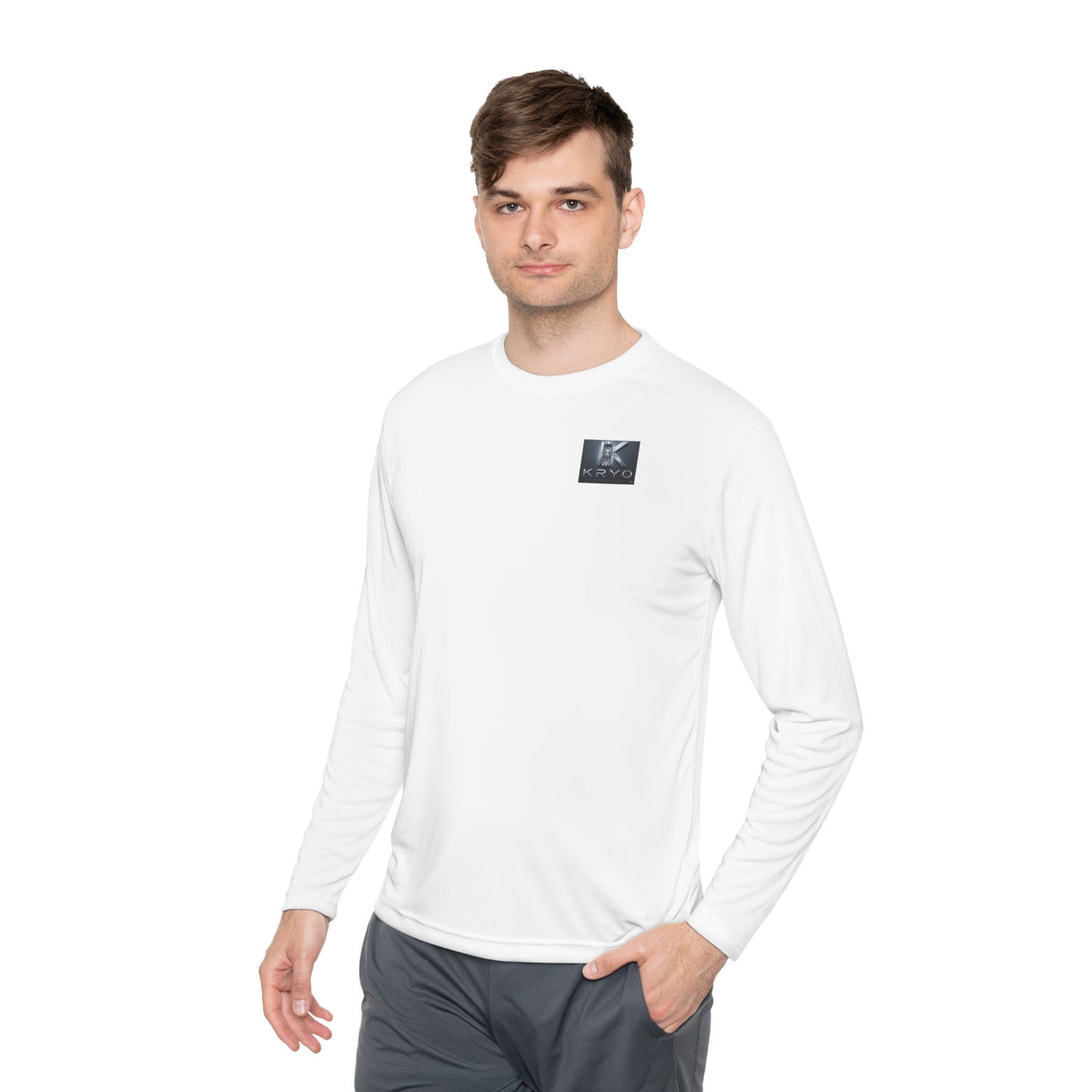 Kryo Long Sleeve Tee — 'Fear the Hustle, Keep the Chill' Graphic Basketball Design
