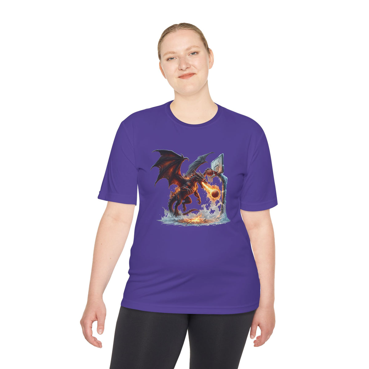 Dragon Basketball Tee — Fantasy Dragon Dunk Sports Shirt