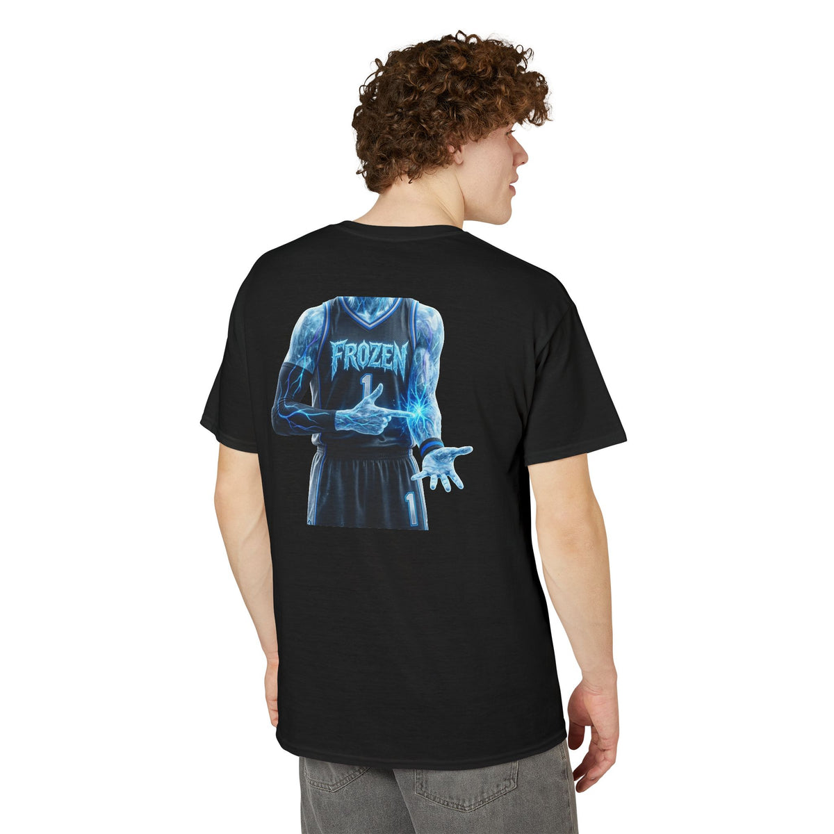 Ice in My Veins Kryo Basketball T-Shirt — Ice-Effect Player Graphic Tee