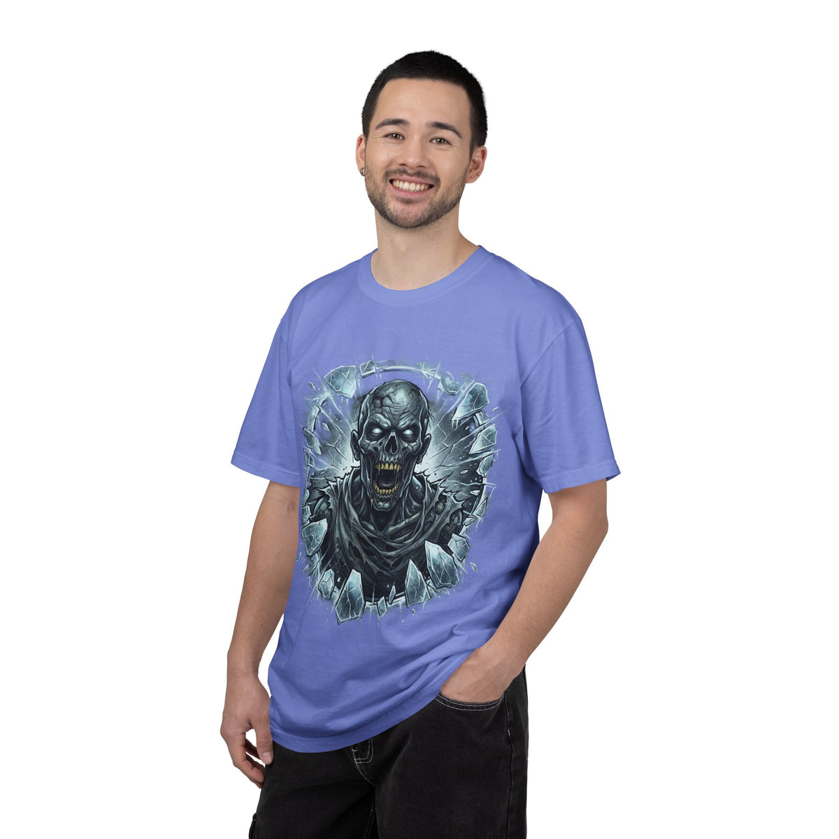KRYO Skull Graphic T-Shirt — Horror Zombie Illustration Tee
