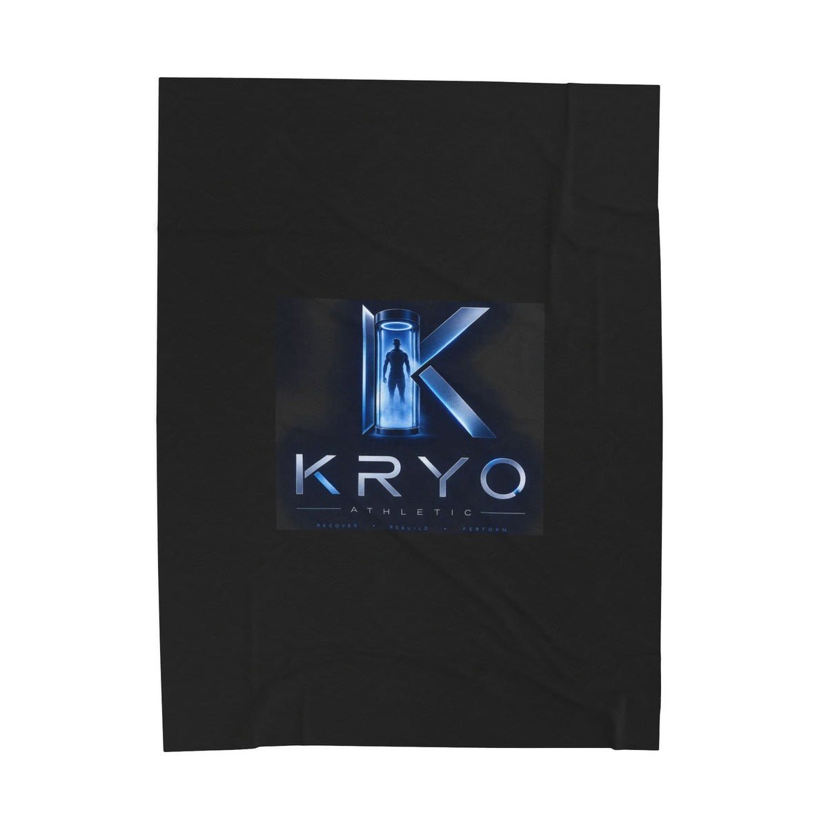 Velveteen Plush Blanket — Kryo Logo Cozy Throw