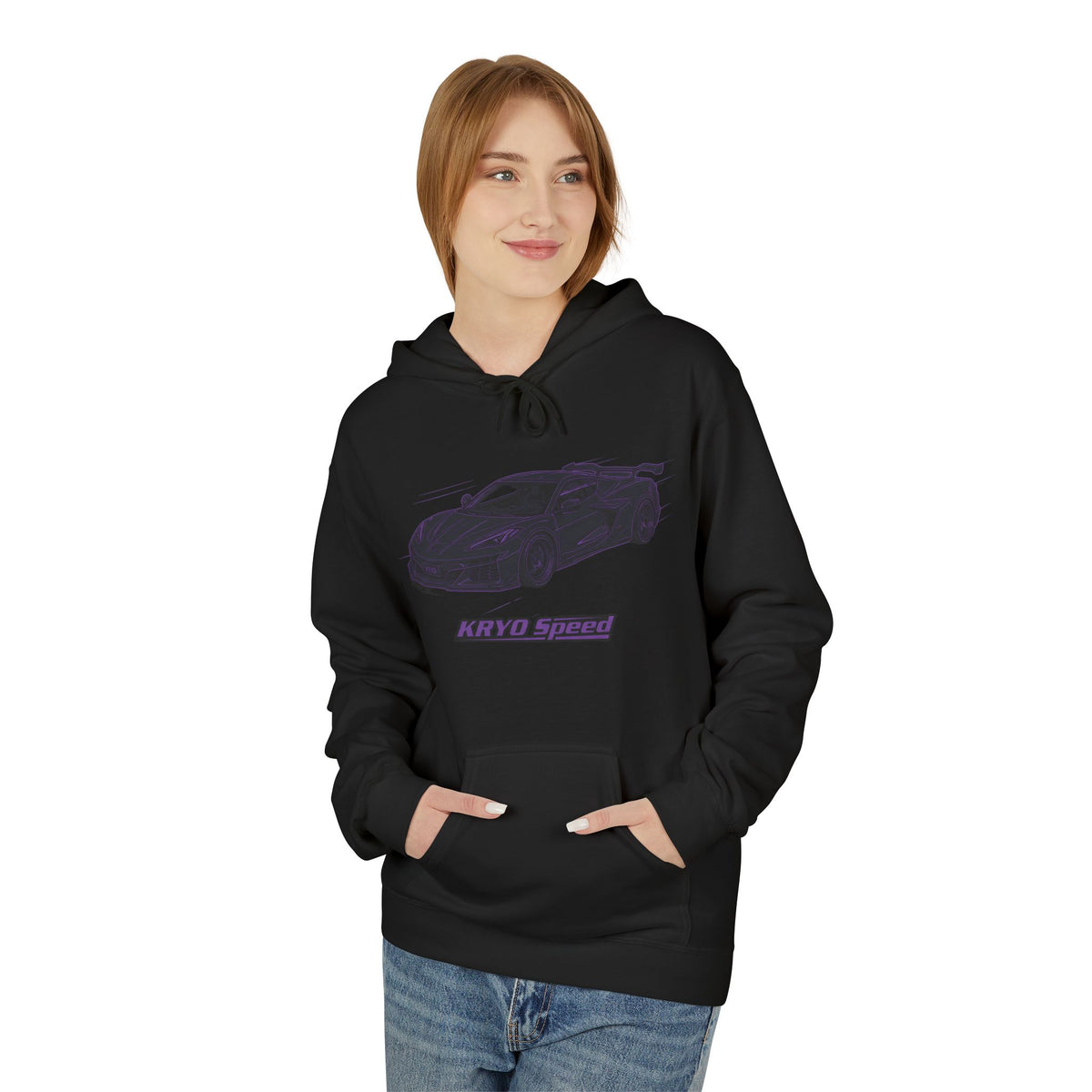 Car Silhouette KRYO Hoodie — 'Never Wrong' Graphic Pullover for Car Lovers