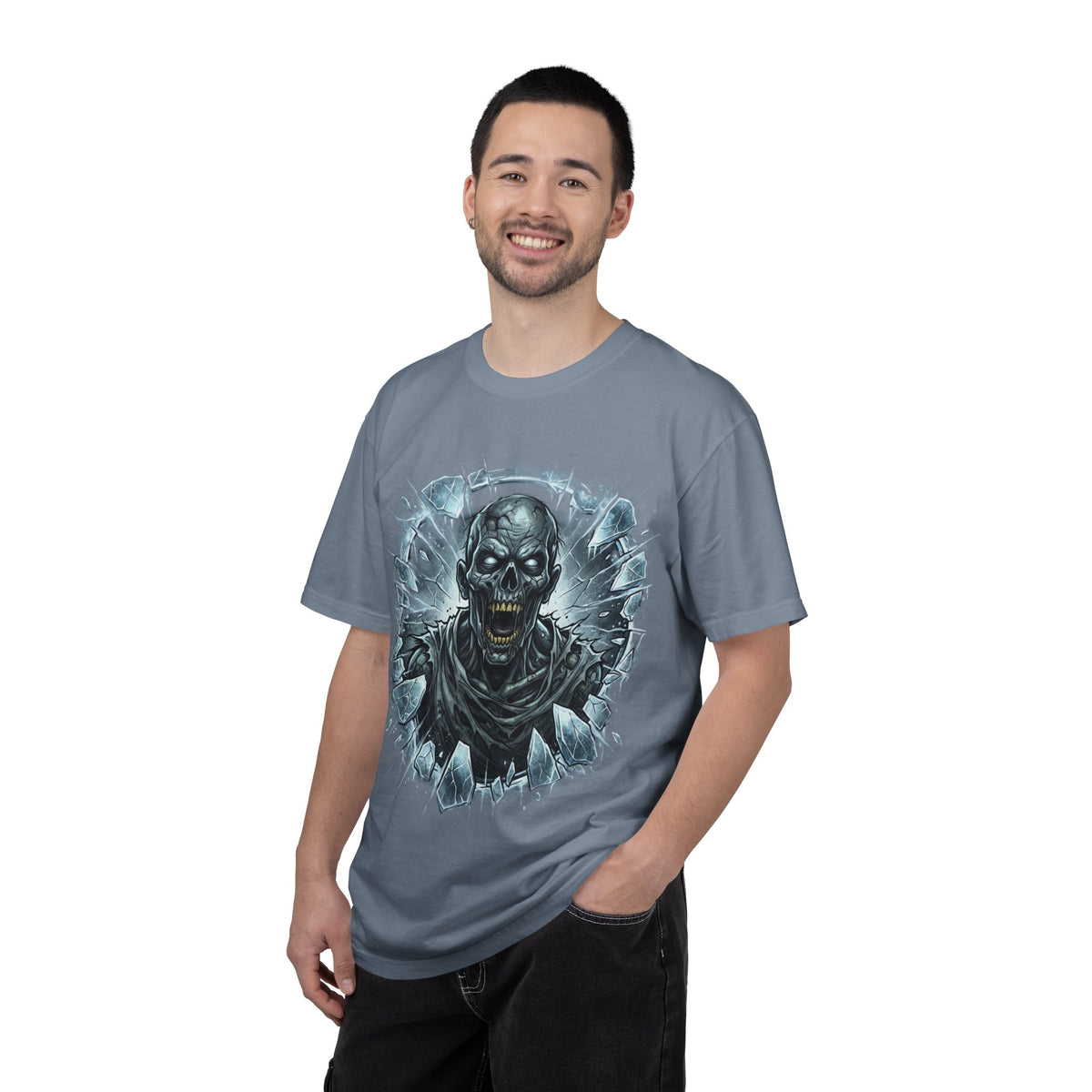 KRYO Skull Graphic T-Shirt — Horror Zombie Illustration Tee