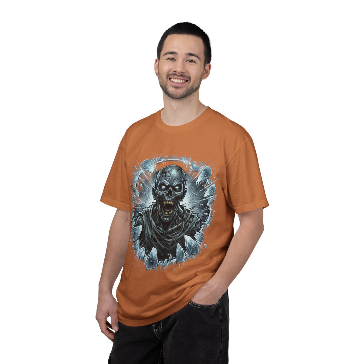 KRYO Skull Graphic T-Shirt — Horror Zombie Illustration Tee