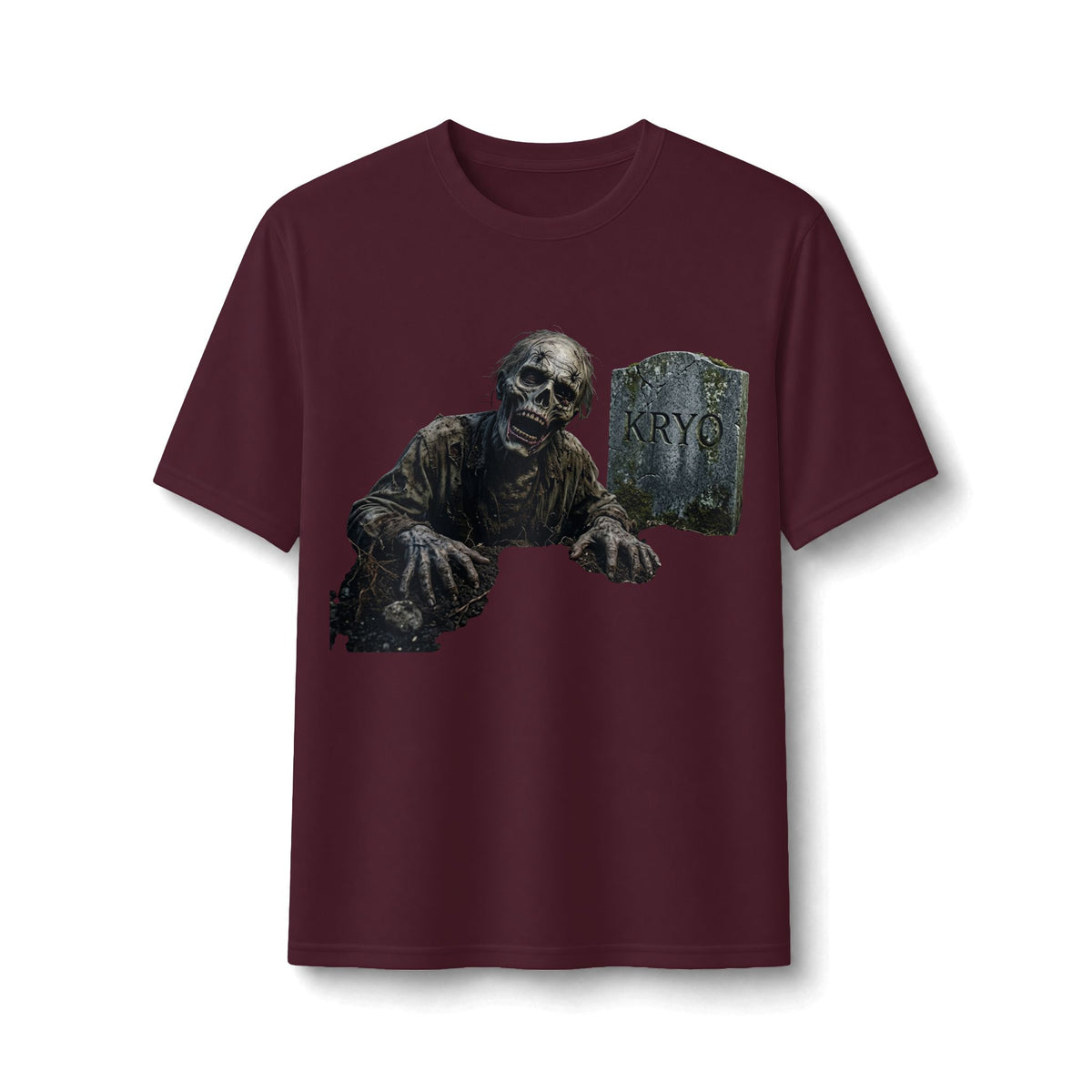 Zombie Tombstone Performance Tee — KRYO Graphic Athletic Shirt