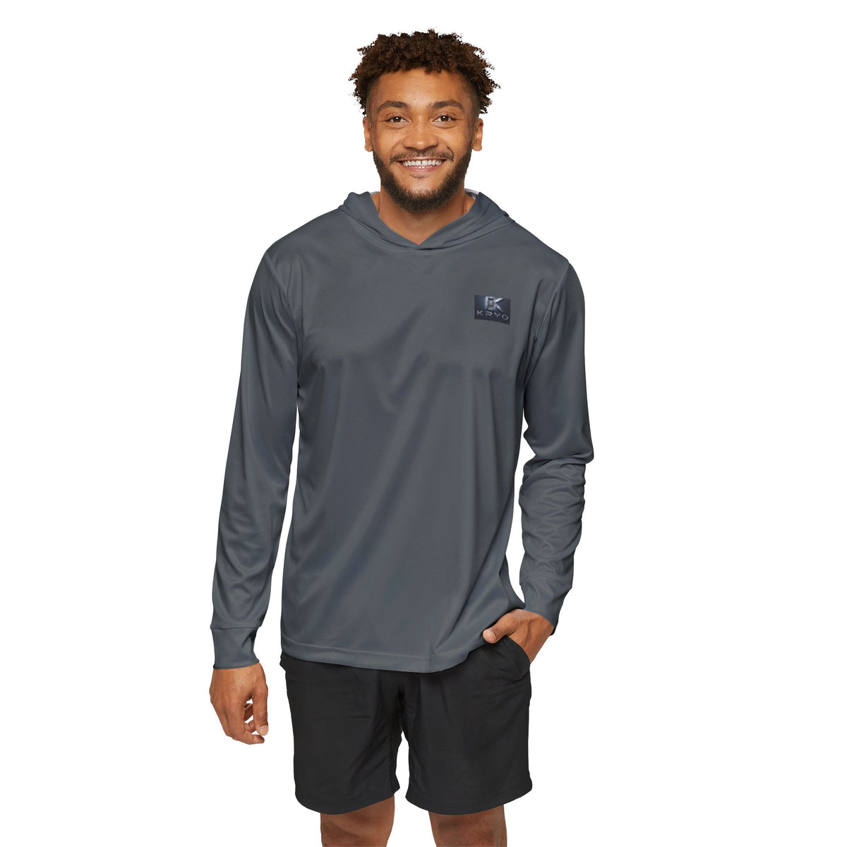 Kryo Men's Athletic Warmup Hoodie – Lightweight Performance Pullover