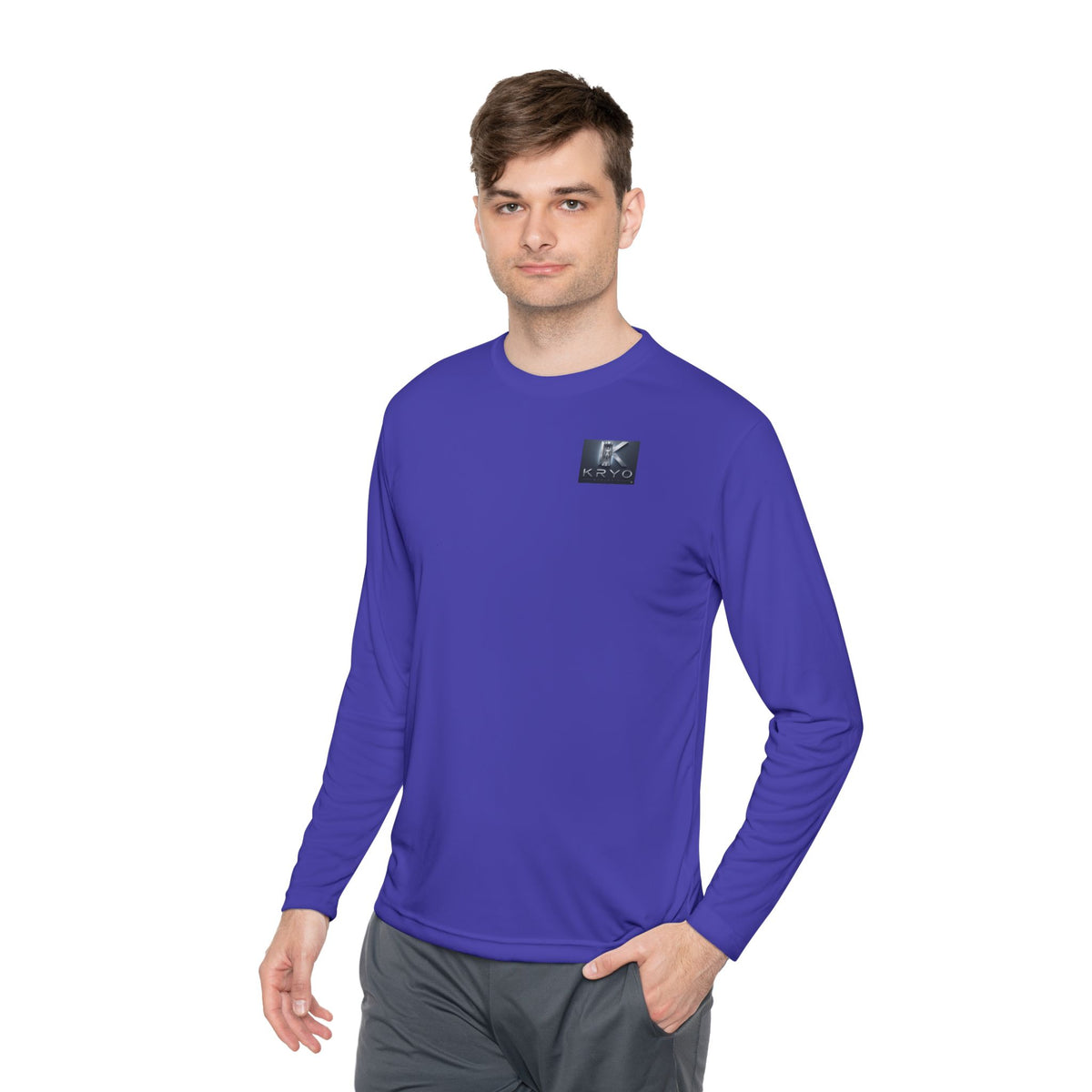 Kryo Long Sleeve Tee — 'Fear the Hustle, Keep the Chill' Graphic Basketball Design